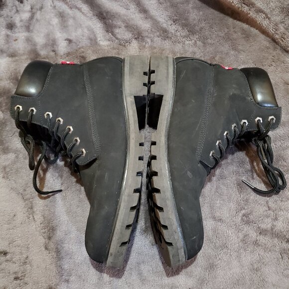 Levi's Crestone Mens Boot Black Mono Chrome 518017-A48 Size 10 - Picture 6 of 11